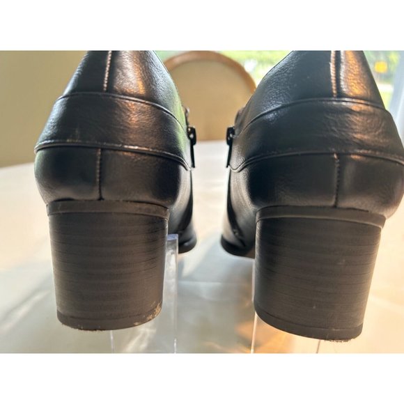 Women's Soul Naturalizer Boots Size 9.5 M Slip On Ankle Boot Buckle Strap Decor - Picture 5 of 9